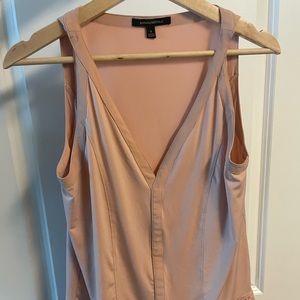 LIKE NEW - BANANA REPUBLIC - BLUSH PINK TUNIC TANK TOP - SZ SMALL